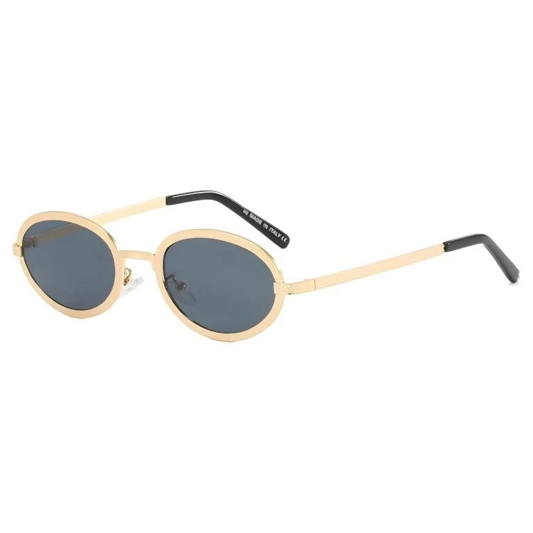 Gold Metal Frame Sunglasses